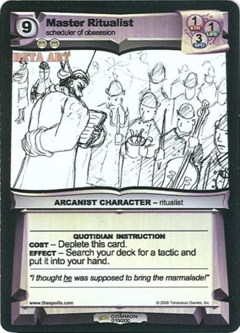 Master Ritualist
